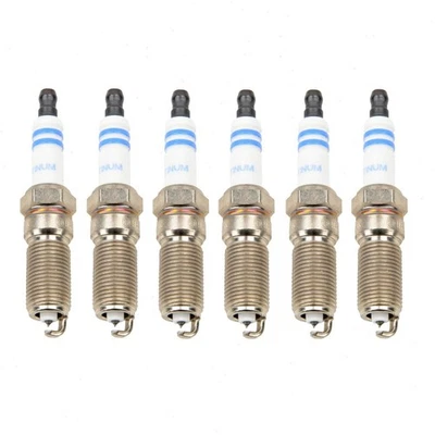 6 bujías Bosch Platinum para GMC Acadia 2007-2016 3,6 L V6 encendido ecualizador Foto 1 de 4