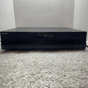 Sony CDP-CE500 5 Disc Changer USB Recorder CD Player Tested No Remote - Picture 1 of 8