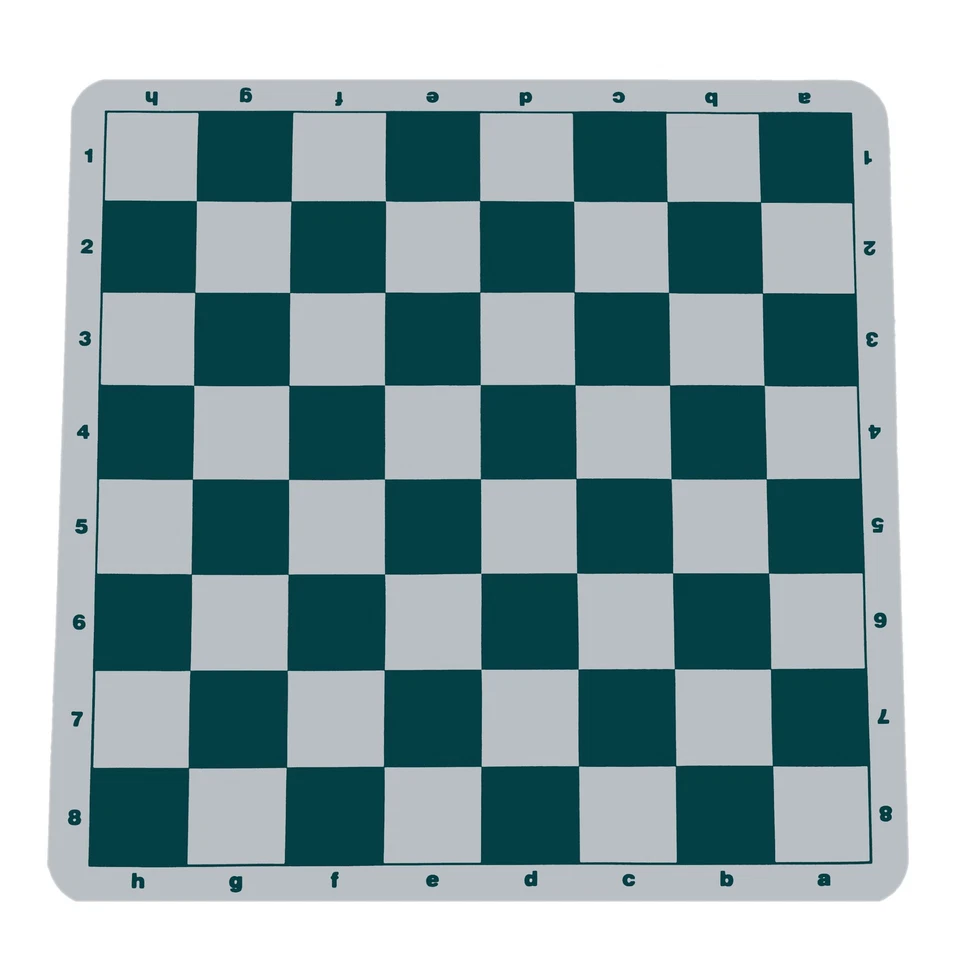WE Games Silicone Tournament Chess Board, 20 in. - Image 1 of 3
