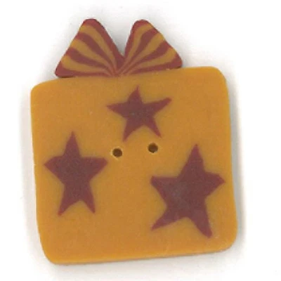 Gold Gift 4460.S buttons by Just Another Button Company - Image 1 of 2