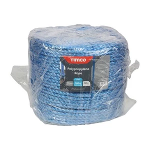 Timco - Tali Polipropilena - Biru - Gulung Panjang (Saiz 10mm x 220m - 1 Unit) - Picture 1 of 1
