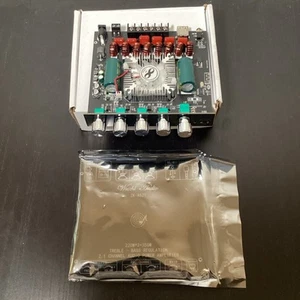 Wuzhi Audio ZK-AS21 Amplificatore di potenza digitale Bluetooth 2.1 canali TPA3251 - Foto 1 di 6
