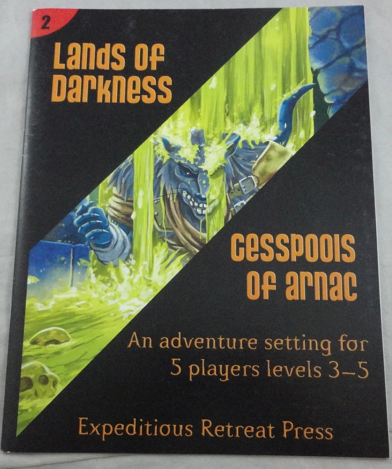 Dungeons & Dragons 4th Ed Lands of Darkness: The Cesspools of Arnav (nivlos 3-5) Foto 1 de 1