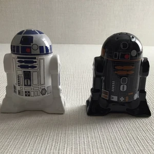 Disney Star Wars R2D2 R2Q5 Blau Salz & Pfefferstreuer 4" 2er Set Lucasfilm - Bild 1 von 15