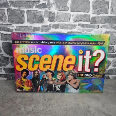 Scene It Music DVD Trivia Game Mattel 2006 New & Sealed Family Party Game New - Image 1 of 4