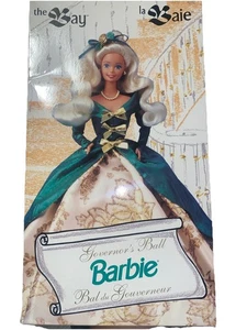 1995 Mattel Barbie Governor's Ball Doll the Bay la Baie 325 Hudson's Bay Co NRFB - Foto 1 di 3