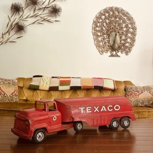Vintage 1950 Buddy L Pressed Steel, Texaco Tanker Truck - 23" - Picture 1 of 13