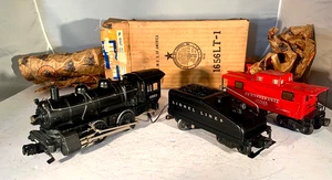 Lionel 1656 Loco w/ 6403B Bell Tender + Master Carton & 2457 Cab, 1948-49 - Picture 1 of 20