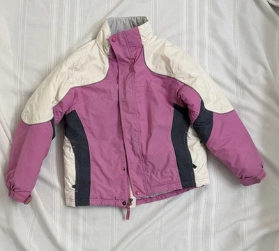 L.L. Chaqueta de esquí mediana Bean para niños jóvenes verde azulado y caqui abrigo de invierno con cremallera Foto 1 de 4