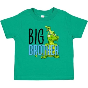 Inktastic Big Brother With Cute Alligators Baby T-Shirt Siblings Little Bro Fun - Picture 1 of 6
