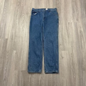 Vintage Sears Roebucks Jeans Men's 33x 30 Blue 70s 80s Made In USA Western Rodeo - Picture 1 of 12