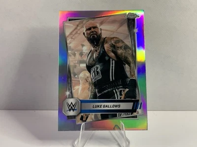2025 Topps Chrome WWE Luke Gallows Refractor Parallel - Image 1 of 2
