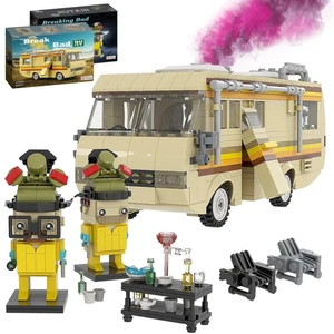 Breaking Bad RV Model Building Blocks Camper Van Collectible Vehicle Car Toy Set - Picture 1 of 9