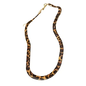 Stylish Women s Necklace Adornment Featuring Unique Leopard and Braided Patterns - Bild 1 von 8