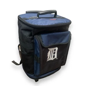Mochila refrigeradora aislada rodante de béisbol marca con logotipo Detroit Tigers MLB 48 latas - Imagen 1 de 10