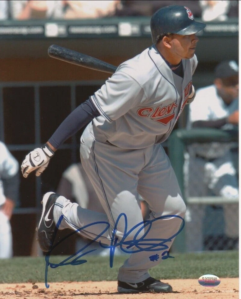 Jhonny Peralta Autographed 8x10 Baseball Photo-Cleveland Guardians - Image 1 of 1