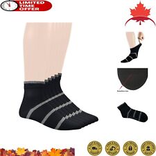 Premium Diabetic Socks - Ultra-Comfortable, Odor Resistant - 6 Pairs, 10-13 Size
