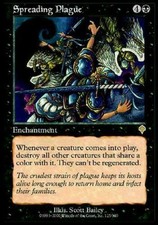 1x SPREADING PLAGUE - Invasion - MTG - Magic the Gathering - NM