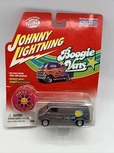 Johnny Lightning BOOGIE VANS 1975 DODGE D-100 “Have A Nice Day” Bonus Sticker - Picture 1 of 6