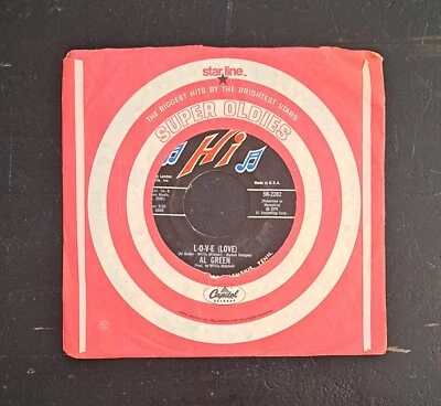 Al Green "L-O-V-E (Love) /I Wish You Were Here" Vinyl Record Mint- Condition! - Image 1 of 4