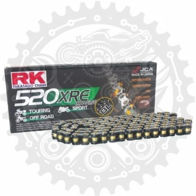 Nueva cadena RK XW-Ring negra 520 XRE 104 para Ducati Scrambler 1100 Sport Pro ABS Foto 1 de 4