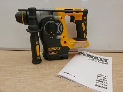 DeWalt DCH273 18v 3 mode sds + impact hammer drill bare unit - Image 1 of 3