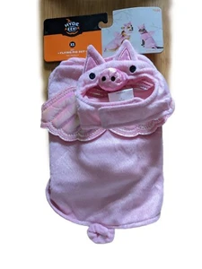 NWT Hyde & Eek Pink FLYING PIG SET Costume Size XS Up To 10 LBS - Picture 1 of 2