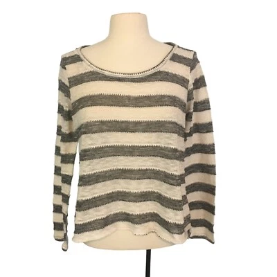 Suéter ligero a rayas blanco negro Maurices para mujer, XL Foto 1 de 4