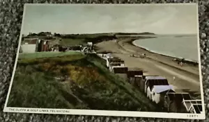 VINTAGE POSTCARD, THE CLIFFS AND GOLF LINKS, FELIXSTOWE, SUFFOLK EXC.COND. - Picture 1 of 1