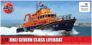 Airfix RNLI Severn Class Lifeboat 1:72 Scale Model Kit - Imagen 1 de 1