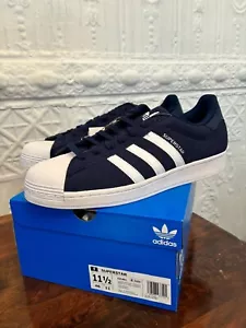 ** Scarpe Adidas SUPERSTAR Originals 'Night Indigo' bianco navy (ID1461) NUOVE 11,5 - Foto 1 di 6