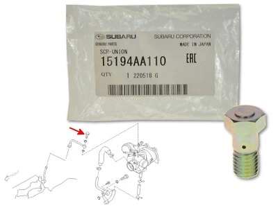 Turbolader Schraube 15194AA110 OE für Subaru Forester Impreza Legacy Outback - Bild 1 von 4