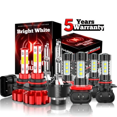 Faros LED HID altos/bajos para Acura RDX 2008-2017 - 8 piezas + bombillas antiniebla DRL Foto 1 de 4