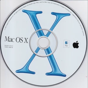 Vintage 2001 Apple Mac OS X v10.0.3 Retail Software CD OEM - Picture 1 of 1