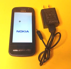 🔥DEAD PIXELS️🔥 NOKIA C6-00 UNLOCKED SLIDER QWERTY CELL PHONE BELL TELUS KOODO - Picture 1 of 7