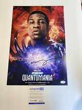 Jonathan Majors ‘Ant-Man Quantumania’ signed autographed 12x18 photo ACOA