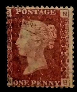 GB QV Penny Rojo 1858-79 1d Cartas NB PR171 Correo Registrado Gratis - Imagen 1 de 2