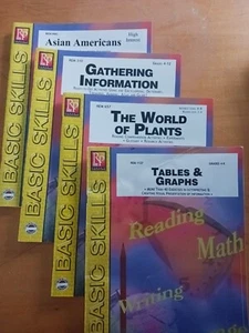 4- Remedia Publications. Basic Skills. Rem 1127, 466G,310,657. Misc. Subjects. - Foto 1 di 14