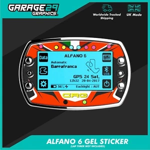 CRG Style Alfano 6 Gel Kart Lap Timer Aufkleber - Bild 1 von 1