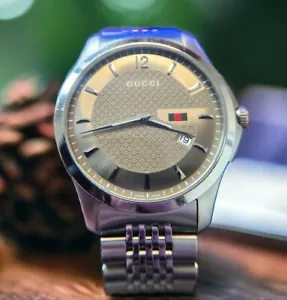 Gucci G-Timeless 42mm Watch - Tropical Dial - YA126310 - Picture 1 of 6