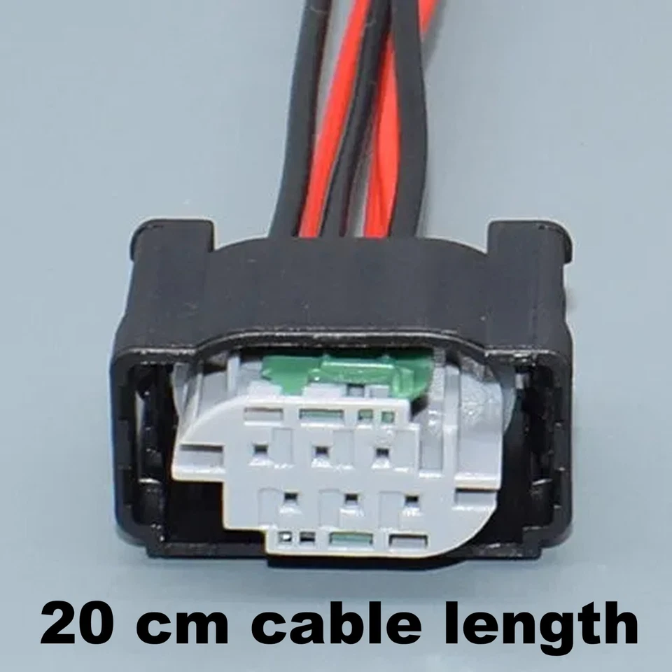 6 Pin Throttle Body Connector Fits Bosch Audi VW Mercedes Pedal Level Sensor - Image 1 of 1