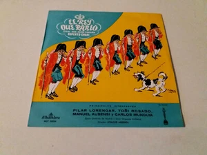 LP "ZARZUELA EL REY QUE RABIO" LP VINYL 12" MBE/VG PILAR LORENGAR ATAULFO ARGENT - Picture 1 of 2