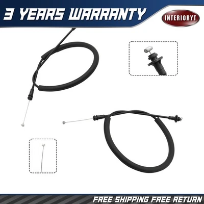 LH RH Rear Door Latch Release Cable For 1998-02 Dodge Ram 1500 2500 3500 Pickup Foto 1 de 4