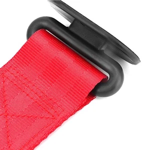 Car Towing Rope Racing Personality Tow Strap Front Rear Bumper Decoration (Red) - Picture 1 of 9