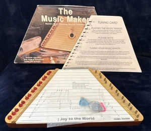 Nepeneoyka Music Maker Lap Harp Musical Instrument With 37 Song Sheets Belarus - Picture 1 of 1