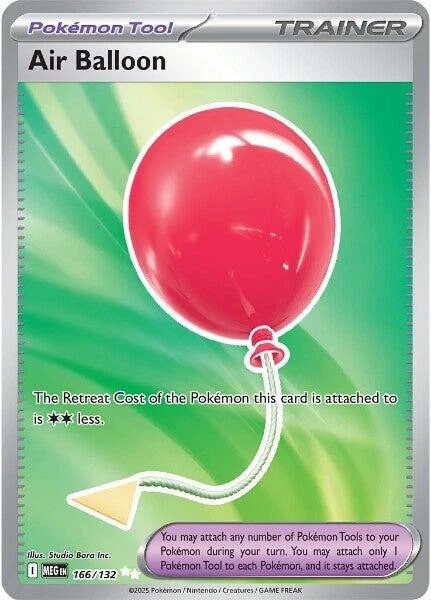 Air Balloon (166/132) Mega Evolution: Base Set​ - Near Mint Holofoil Pokemon TCG - Image 1 of 1