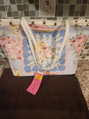 NUEVO CON ETIQUETAS BOLSO GRANDE BETSEY JOHNSON FLORAL Foto 1 de 4