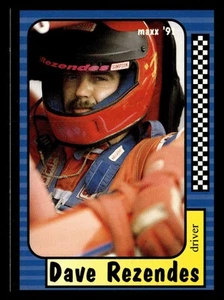 Dave Rezendes 1991 Maxx Racing Race Card #133 *124 - Picture 1 of 2
