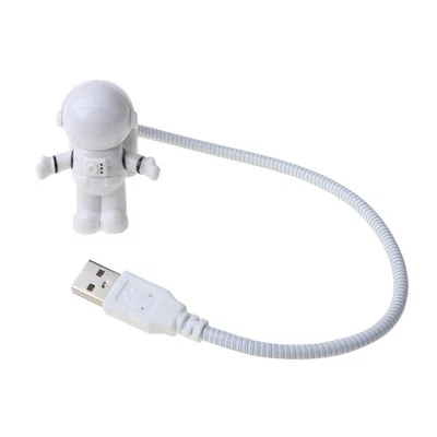 USB Night Light LED Astronaut Lamp Desk Lamp Flexible LED Nightlight 5V Table - Image 1 of 4