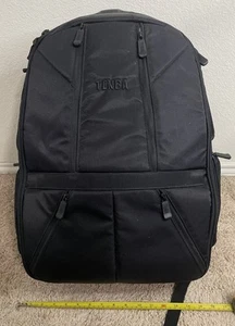 TENBA Gigantic black camera and lenses adjust-multi compartment backpack bag VTG - Picture 1 of 8